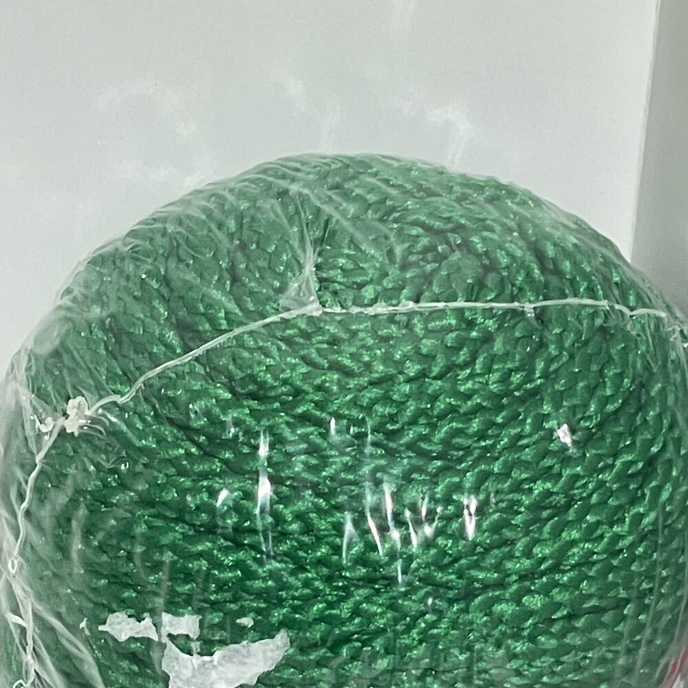 New Vintage Bonnie Macrame Braid 6mm 100 Yards Pepperell Craft Cord Green NOS - Picture 7 of 8